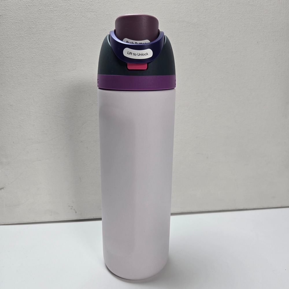 Owala FreeSip Water Bottle 24oz Pink Purple Insulated Stainless Steel NEW